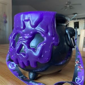Disney Parks AP Poison Apple Cauldron Popcorn Bucket